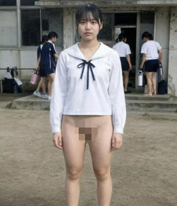 ミクの妄想世界❤【性奴●の日】先生たちに家畜扱いされる女子校生【拘束】拘束