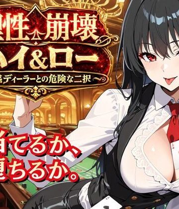 ゆめみてい❤理性崩壊ハイ＆ロー 〜誘惑ディーラーとの危険な二択〜【音声付き】音声付き