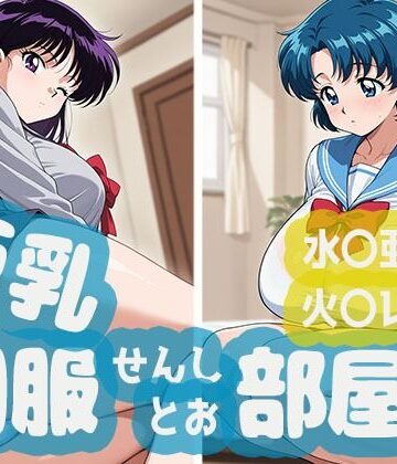 minaraizm❤巨乳制服せんしとお部屋で。水○亜美編・火○レイ編【イラスト・CG集】イラスト・CG集