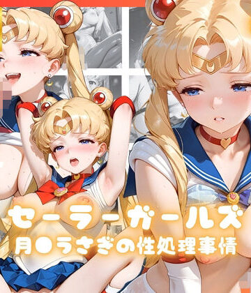 リアヌーン❤セーラーガールズ 月●うさぎの制処理事情【イラスト・CG集】イラスト・CG集